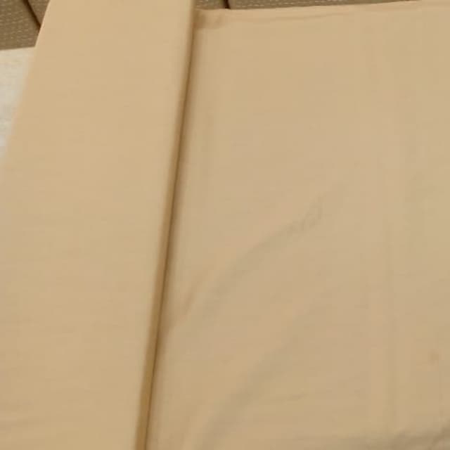 Unstiched cotton fabric available in yellow colour